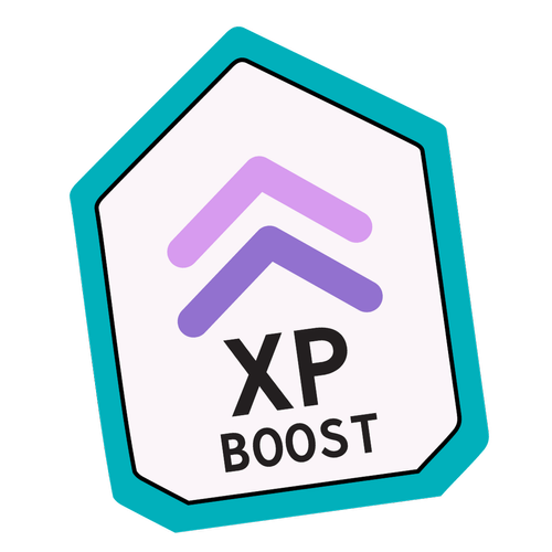XP Boost sticker